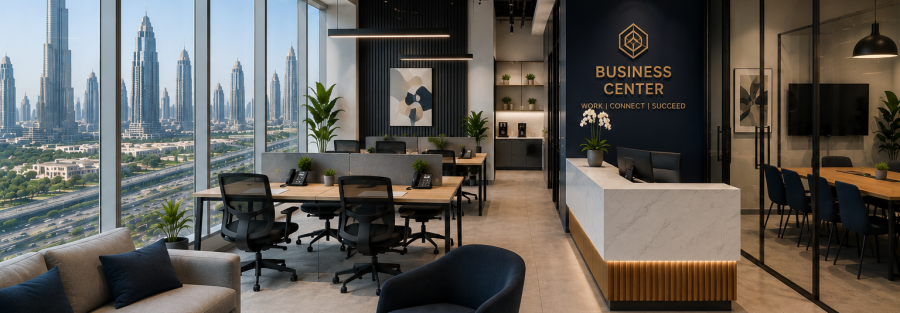 Modern office space in Dubai