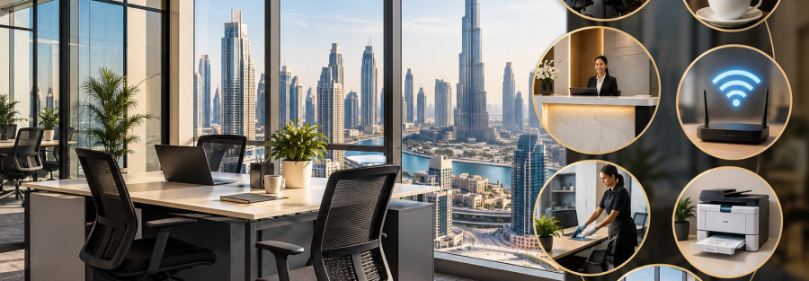 serviced office for rent in Dubai
