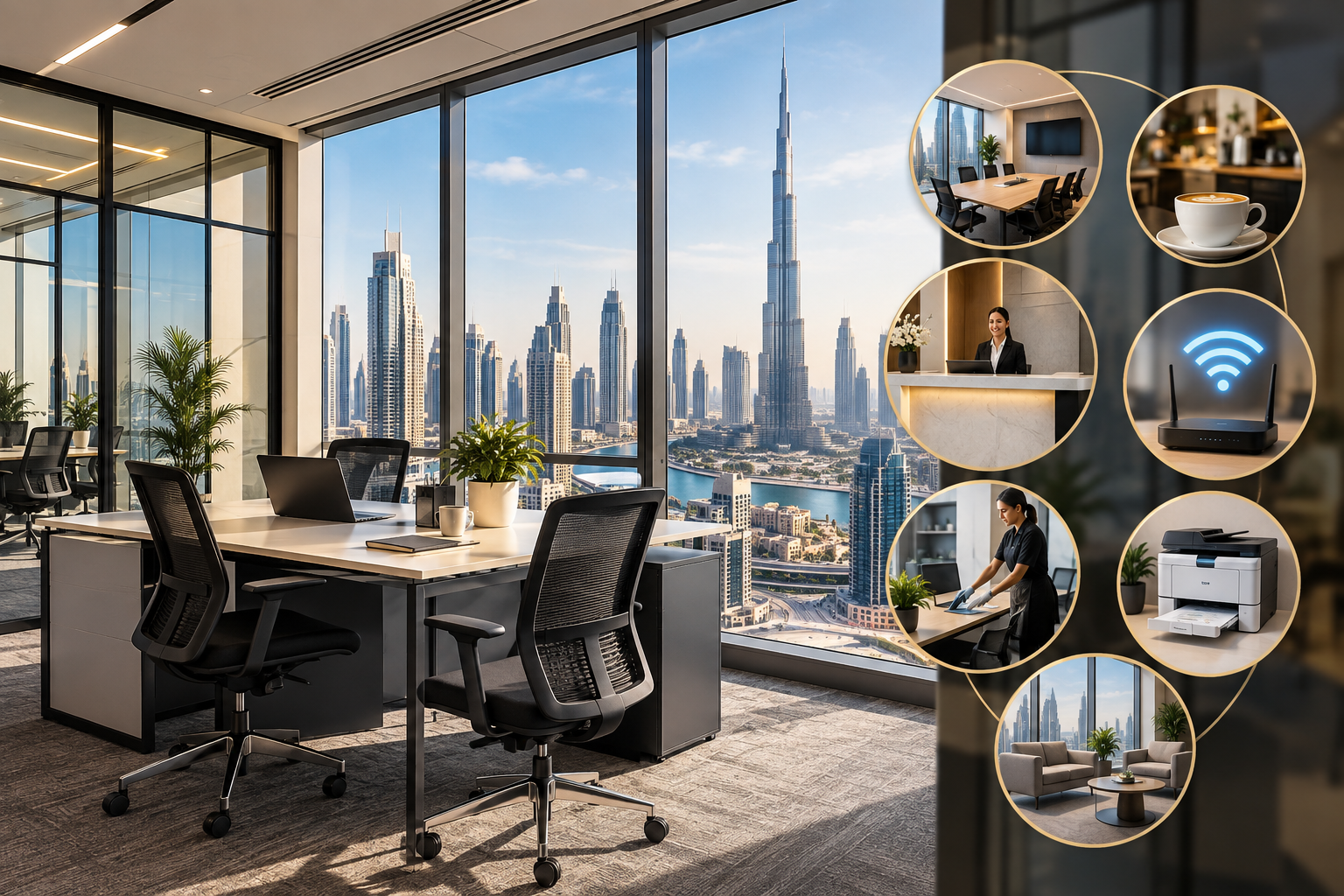 serviced office for rent in Dubai